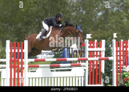 The North American Fichte Meadows 2004, Towers Perrin, Anne Kursinski (USA) Stockfoto