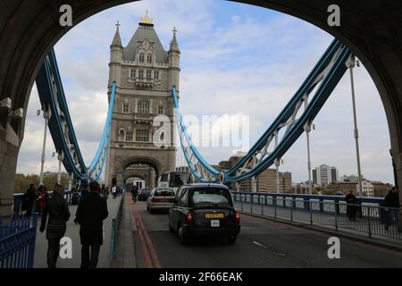Tower Bridge in London Stockfoto