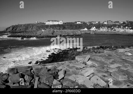 Portpatrick, ein Küstendorf in der Dumfries und Galloway council Area - Schottland Stockfoto