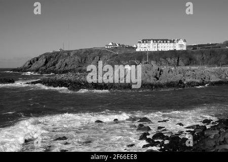 Portpatrick, ein Küstendorf in der Dumfries und Galloway council Area - Schottland Stockfoto