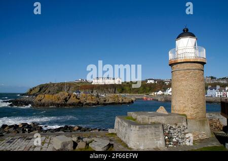 Portpatrick, ein Küstendorf in der Dumfries und Galloway council Area - Schottland Stockfoto