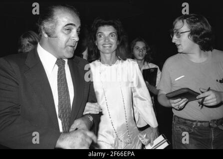 Jacqueline Onassis um 1980 Credit: Ralph Dominguez/MediaPunch Stockfoto