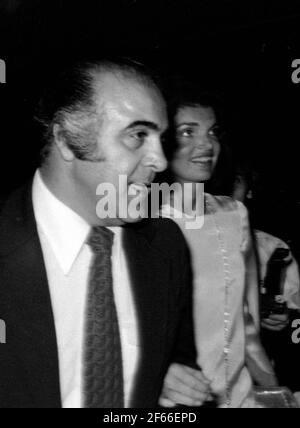 Jacqueline Onassis um 1980 Credit: Ralph Dominguez/MediaPunch Stockfoto