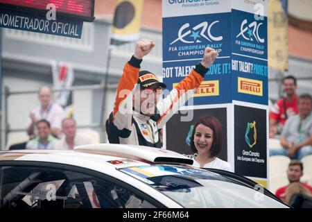 LUKYANUK Alexey (RUS), Ford Fiesta R5, Ambiance Portrait während der European Rally Championship 2017 ERC Rally Islas Canarias, El Corte Inglés, vom 4. Bis 6. Mai in Las Palmas, Spanien - Foto Alexandre Guillaumot / DPPI Stockfoto