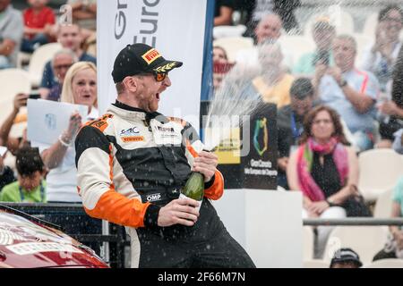 LUKYANUK Alexey (RUS), Ford Fiesta R5, Ambiance Portrait während der European Rally Championship 2017 ERC Rally Islas Canarias, El Corte Inglés, vom 4. Bis 6. Mai in Las Palmas, Spanien - Foto Alexandre Guillaumot / DPPI Stockfoto