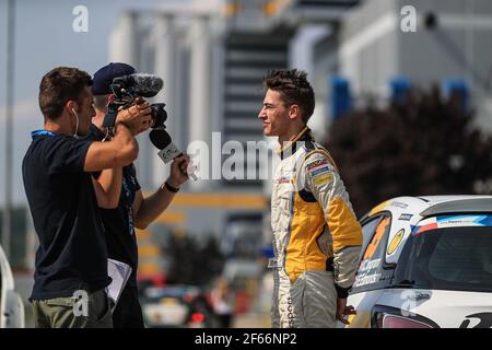 35 INGRAM Chris (GBR) ELLIOTT Edmondson (GBR) Opel ADAM R2 Ambience Portait während der European Rally Championship 2017 ERC Barum Rallye, vom 25. Bis 27. August, in Zlin, Tschechische Republik - Foto Jorge Cunha / DPPI Stockfoto