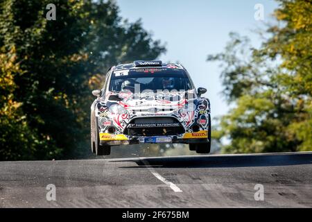 05 BRUNSON Eric, MONDON Cedric, Ford Fiesta WRC, Aktion während der Rallye Frankreich 2017, Rallye coeur de France, 28. Bis 30. september in Vendome, Frankreich - Foto Alexandre Guillaumot / DPPI Stockfoto