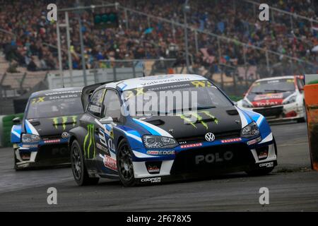 03 KRISTOFFERSSON Johan (swe) PSRX Volkswagen Schweden Volkswagen Polo GTI Aktion während Cooper Tyres World RX von Hockenheim 2017, vom 5. Bis 7. Mai - Foto Paulo Maria /DPPI Stockfoto
