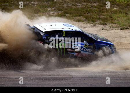 03 KRISTOFFERSSON Johan (swe) PSRX Volkswagen Schweden Volkswagen Polo GTI Action während der Swecom WORLD RX Championship von schweden 2017 Auf der HOLJES MOTORSTADION Juni 30 bis juli - Photo Paulo Maria/DPPI Stockfoto