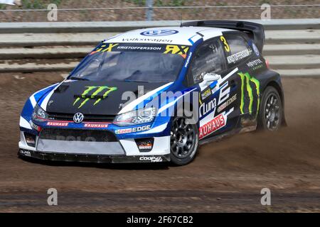 03 KRISTOFFERSSON Johan (swe) PSRX Volkswagen Schweden Volkswagen Polo GTI Action während der Swecom WORLD RX Championship von schweden 2017 Auf der HOLJES MOTORSTADION Juni 30 bis juli - Photo Paulo Maria/DPPI Stockfoto