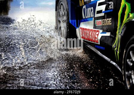 03 KRISTOFFERSSON Johan (swe) PSRX Volkswagen Schweden Volkswagen Polo GTI Aktion während der 2017 FIA Neste World RX von Lettland Vom 15th. Bis 17th. September in Riga - Photo Paulo Maria/DPPI Stockfoto