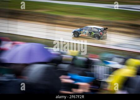 03 KRISTOFFERSSON Johan (swe) PSRX Volkswagen Schweden Volkswagen Polo GTI Aktion während der FIA WRX World Rallycross Championship 2017 vom 2. Bis 3. September in Loheac, Frankreich - Photo Clement Luck / DPPI Stockfoto