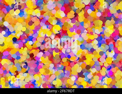Bunte Urlaub abstrakt Bokeh Hintergrund Stockfoto