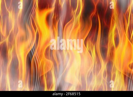 Rote Flamme Feuer Textur Hintergründe Stockfoto