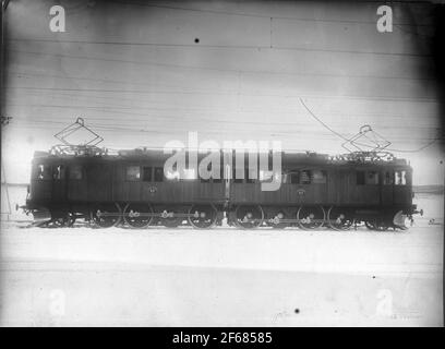 Staatsbahnen, SJ OE 62 O 63 Stockfoto