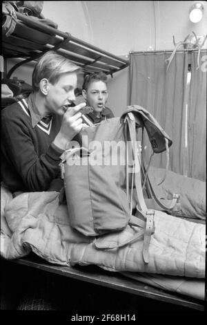 Reisen im Schlaf. Lokale Platine. Stockfoto