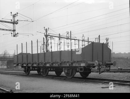 Poolwagen mit Unterhang, Staatsbahnen, SJ OA 100168 Stockfoto