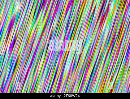 Neon Licht mehrfarbigen Gradienten Linien Hintergrund Stockfoto