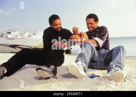 Ice Cube, Mike Epps, 'All About The Benjamins' (2002). Bildnachweis: Tracy Bennett/New Line Cinema /THA. Dateireferenz # 34082-1208THA Stockfoto