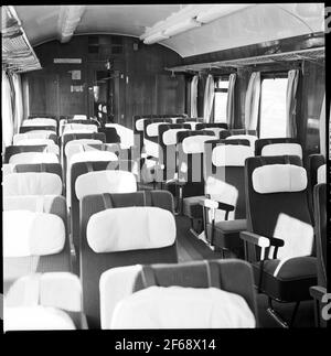 Staatsbahnen, SJ X0A5. Audit im Hauptworkshop Åmål Stockfoto