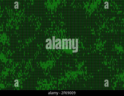 Abstrakte Informationen Binärcode Hintergrund Stockfoto