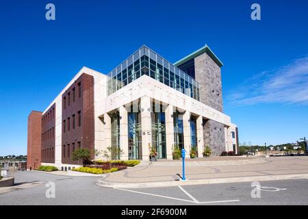 Saint John Law Courts Palais de Justice in Saint John New Brunswick Kanada Stockfoto