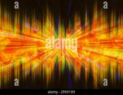 Abstraktes Wellenform Muster. Futuristisches Design Hintergrund Stockfoto