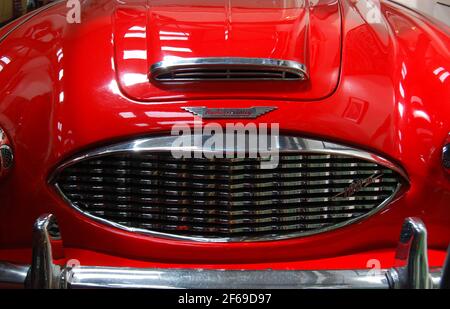 1957 Austin Healey 100-6BN4 Roadster Stockfoto