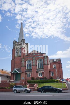 Wanganui, Neuseeland - Okt 19th 2017: Historische St. Pauls Presbyterianische Kirche. Stockfoto