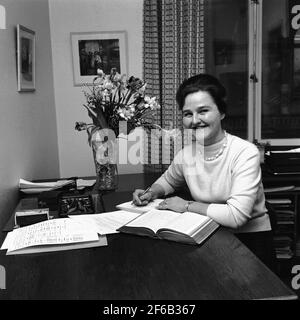 Kanzler Birgitta Olsson Büro Mechanical Agency Stockfoto