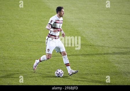 Jose Fonte aus Portugal während der FIFA Weltmeisterschaft 2022, Qualifikatoren, Gruppe A Fußballspiel zwischen Luxemburg und Portugal am 30. März 2021 in Josy Barthel in Luxemburg, Luxemburg - Foto Jean Catuffe / DPPI / LiveMedia Stockfoto