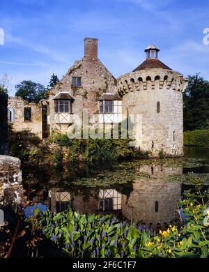 Scotney Castle Schloss und Gärten. Kent. England. UK Stockfoto