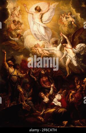 Benjamin West - Ascension 1801 Stockfoto