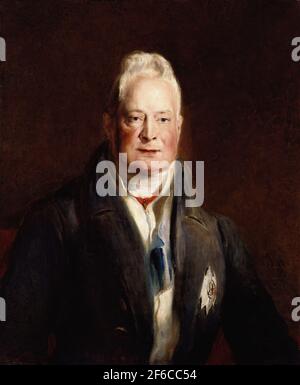 David Wilkie - Porträt König William IV. 1765 1837 1837 1837 Stockfoto