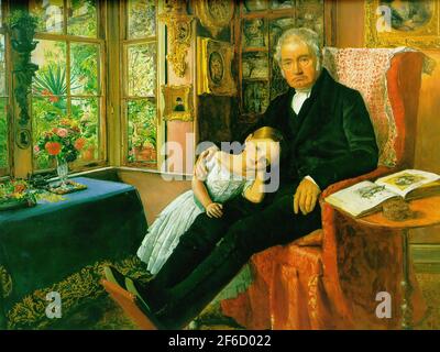 John Everett Millais - James Wyatt Enkelin Mary 1849 Stockfoto