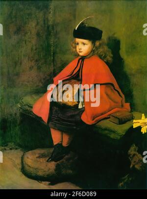 John Everett Millais - Meine Erste Predigt 1862 Stockfoto