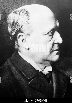 Vintage-Portraitfoto des amerikanischen Autors Henry James (1843 – 1916). Foto von Bain Nachrichtendienst um 1910. Stockfoto