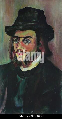 Suzanne Valadon - Porträt Erik Satie C 1892 Stockfoto