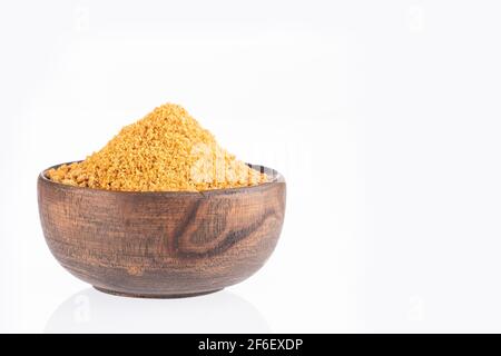 Panela oder Zuckerrohr Süßigkeiten - Saccharum officinarum Stockfoto