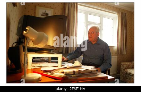 Dr. Brian Jones ....Defence Inelegence annalist.pic David Sandison 3/2/2004 Stockfoto