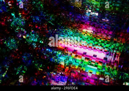 3D-Rendering von abstraktem Hintergrund, Corporate Design, bunte Farbverläufe, lebendige Web-Wallpaper Stockfoto