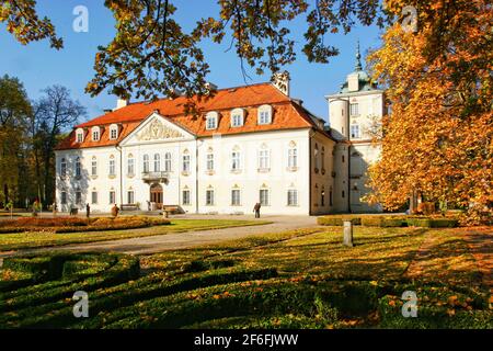 Polen, Nieborow, Palast, woiwodschaft Masowien. Stockfoto