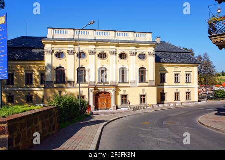 Polen, Nowa Ruda, Schloss, woiwodschaft Niederschlesien. Stockfoto