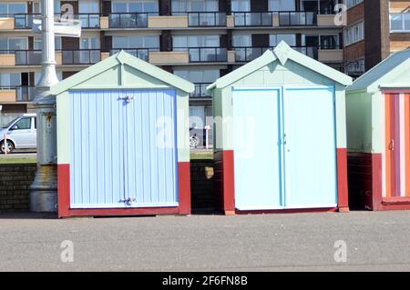 Brighton an einem sonnigen Tag, dem heißesten Tag des Jahres nach der covid Lockdown. Stockfoto