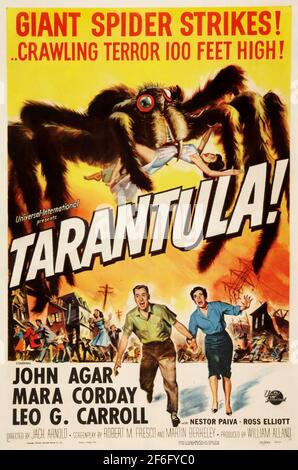 TARANTULA 1955 Universal-Internationaler Film.Posyer von Reynold Brown. Stockfoto