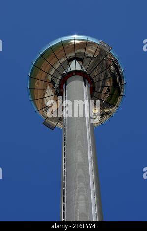 Brighton an einem sonnigen Tag, dem heißesten Tag des Jahres nach der covid Lockdown. Stockfoto