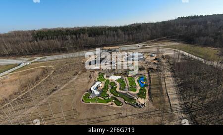 Hochseilgarten, AdventureGolfPlatz, Campingplatz an der BLAUEN LAGUNE