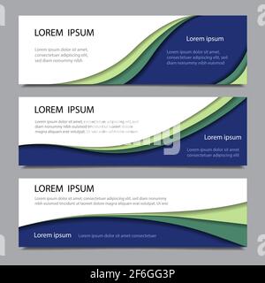 Sammlung von Bannern für Design. Verkauf Label-Nachricht für Werbung. Satz Vektorgrafik Stock Vektor