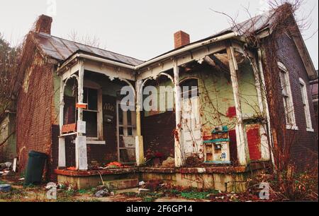 Kleinen verlassenen Haus Stockfoto