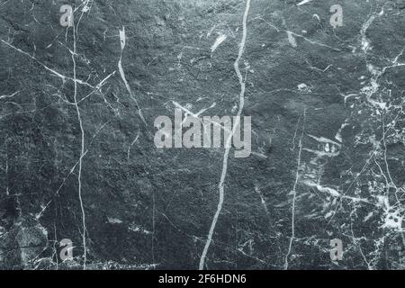 Natürliche Schwarze Marmor Stein Wandstruktur Hintergrund Stockfoto